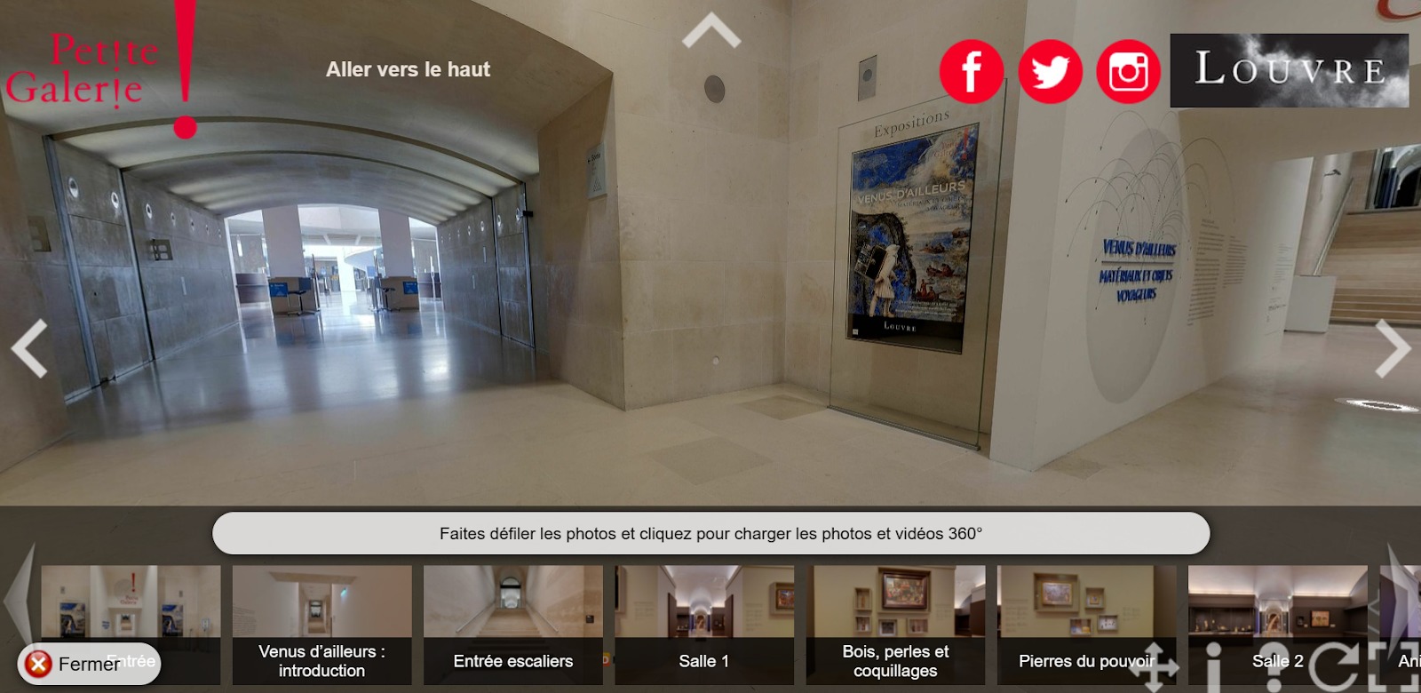 Виртуальная коллекция на сайте Лувра