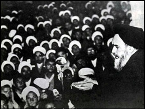 Рухолла Хомейни во время своей речи 03.06.1963 г.