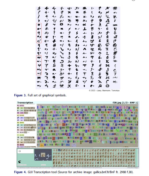 Процесс распознавания символов в зашифрованных рукописных документах в специальном инструменте DECRYPT