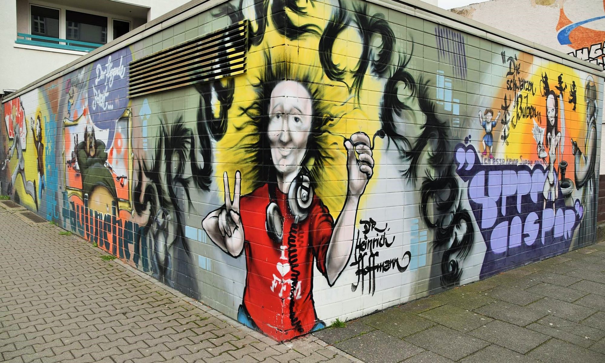 Граффити в Франкфурте
